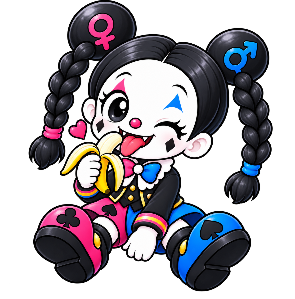 おじゃましますバナナキャラクター